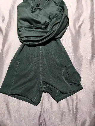 Vestido verde mujer