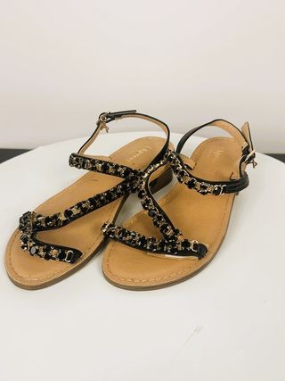 Apres Sandalo Gioiello Vera Pelle Tg 36