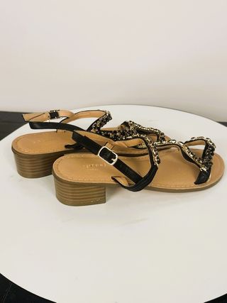 Apres Sandalo Gioiello Vera Pelle Tg 36