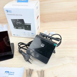 Garza Smart - Termostato Wifi Inteligente Negro
