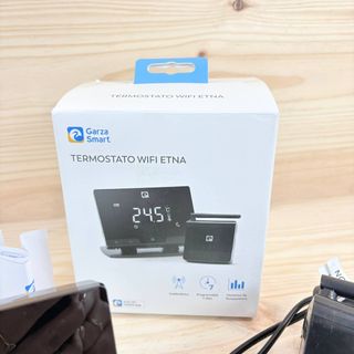Garza Smart - Termostato Wifi Inteligente Negro