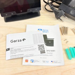 Garza Smart - Termostato Wifi Inteligente Negro