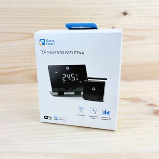 Garza Smart - Termostato Wifi Inteligente Negro