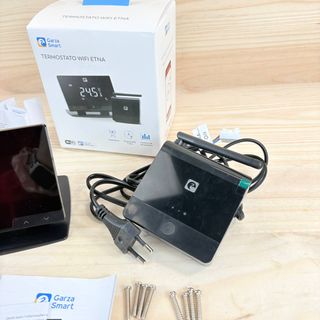Garza Smart - Termostato Wifi Inteligente Negro