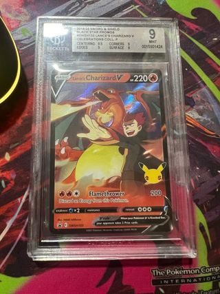 Charizard V Lance SWSH133 Beckett 9 Mint