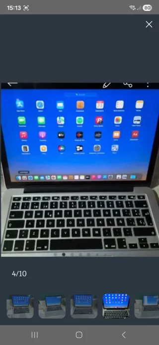 Portátil Apple MacBook Pro Gris/Plateado