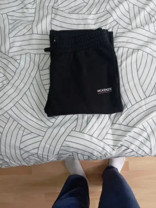 Pantalón chándal McKenzie negro talla L,