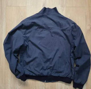 Cazadora Harrington Lonsdale Roja y Azul