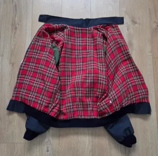 Cazadora Harrington Lonsdale Roja y Azul