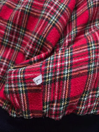 Cazadora Harrington Lonsdale Roja y Azul