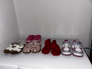 Lote Ropa Niña: Zapatos y Sandalias. Lee descripc.