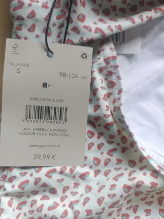 Bañador Gocco Estampado Talla S