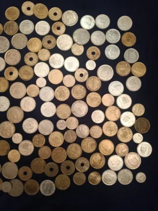 Lote monedas pesetas