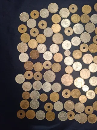 Lote monedas pesetas
