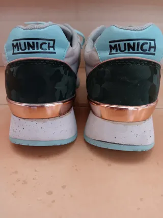 Zapatillas Munich Dash Sky Mujer Talla 39