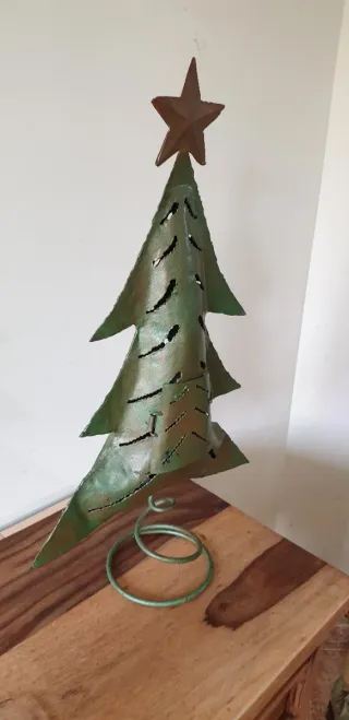 ÁRBOL CANDELABRO FORJADO DE HIERRO