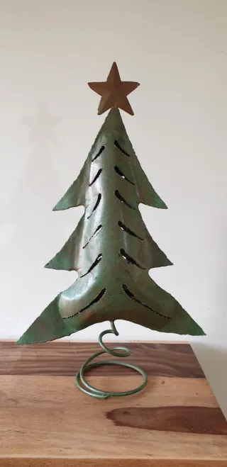 ÁRBOL CANDELABRO FORJADO DE HIERRO