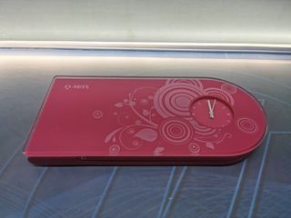 bascula multifuncional Q-MAX model 3452 nueva color rosa/rojo