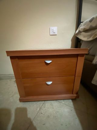 Conjunto de dos mesitas de Noche Madera