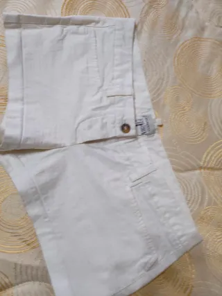 Shorts vita bassa Pinko bianchi