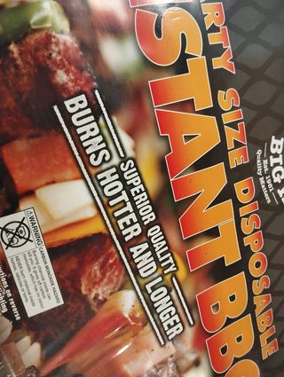 Barbecue BBQ Instantâneo Descartável Para Festas