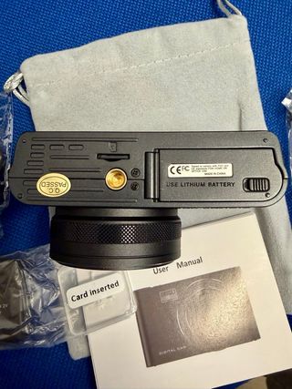 Macchina Fotografica Digitale 4K UHD 64MP Touchscr