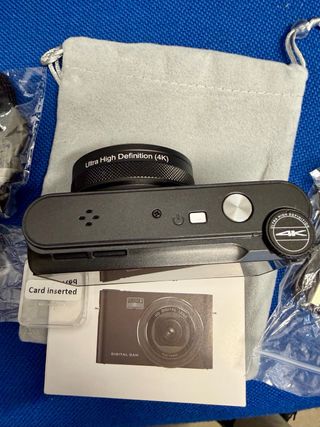 Macchina Fotografica Digitale 4K UHD 64MP Touchscr