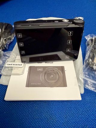 Macchina Fotografica Digitale 4K UHD 64MP Touchscr