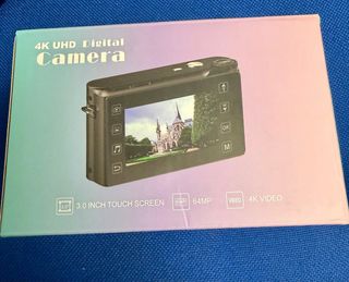 Macchina Fotografica Digitale 4K UHD 64MP Touchscr