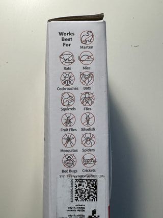 Repelente ultrasónico de Ratas y Ratones