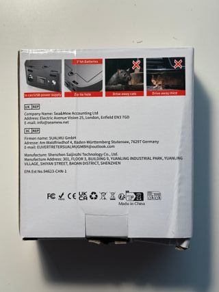 Repelente ultrasónico de Ratas y Ratones