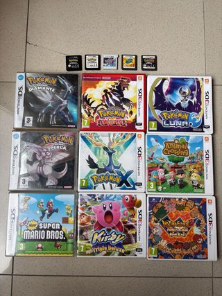 Lote Juegos Nintendo DS y 3DS