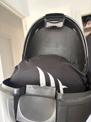 Baúl Moto SHAD Negro/Rojo