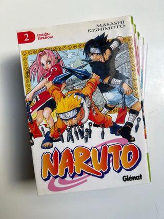 Manga 1-6 naruto en castellano