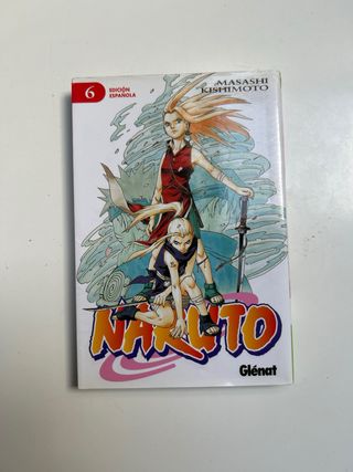 Manga 1-6 naruto en castellano
