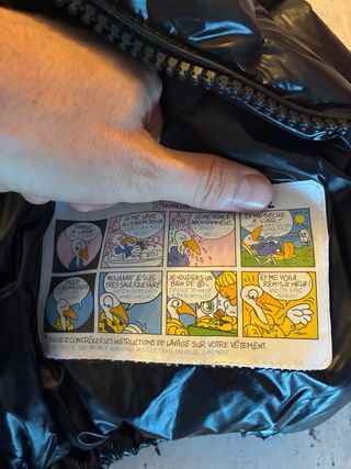 Oferta Anorak Moncler Negro Brillante