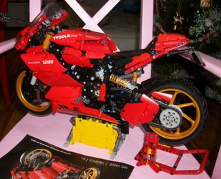 Moto de bloques de construcción, Tipo lego. 1809