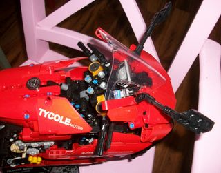 Moto de bloques de construcción, Tipo lego. 1809