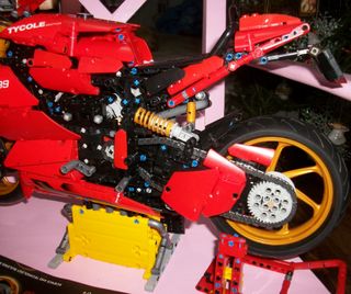 Moto de bloques de construcción, Tipo lego. 1809