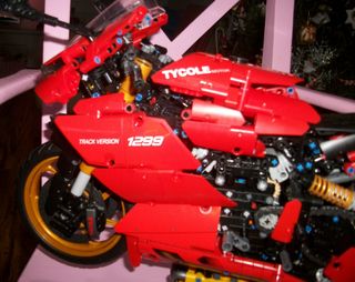 Moto de bloques de construcción, Tipo lego. 1809