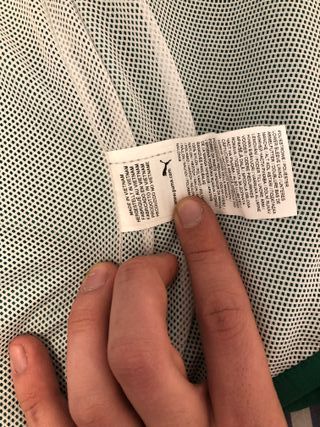 Giacca Puma Antivento Verde Taglia L