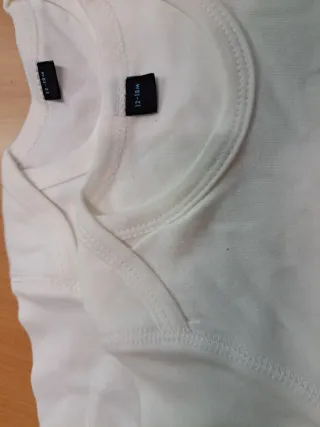 Pelele bebé algodón, 2 unidades