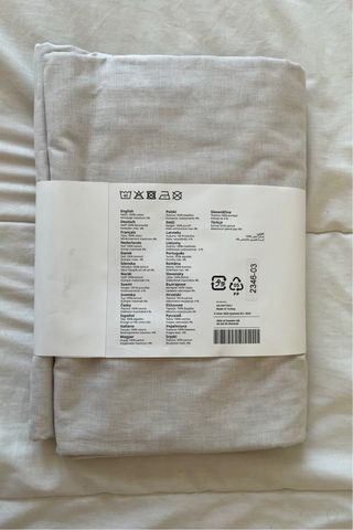 Cortinas IKEA HANNALILL Lino Beige