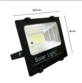 Faro Led 800w Pannello Solare Luci Solari Giardino