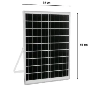 Faro Led 800w Pannello Solare Luci Solari Giardino