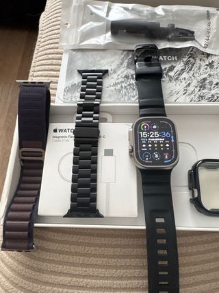 Apple Watch Ultra 2 Negro/Plateado Caja de 49