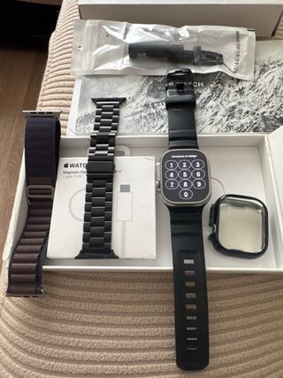 Apple Watch Ultra 2 Negro/Plateado Caja de 49