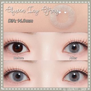 Lentillas Icy Gray grises (ULTIMAS UNIDADES)