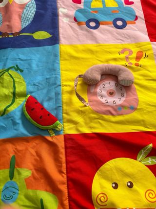 Manta Actividades Bebé Vip Estimulación