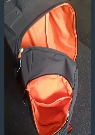 Mochila de viaje Nike negra